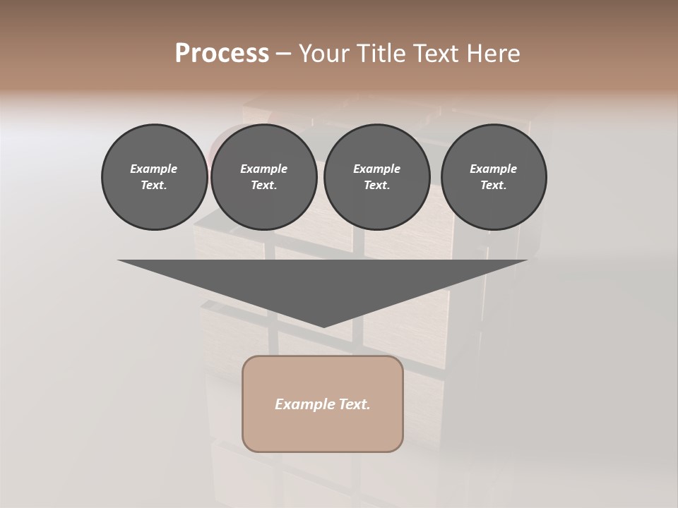 Puzzle Bauen Baustein PowerPoint Template