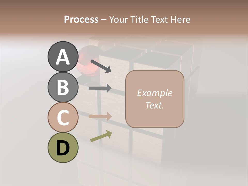 Puzzle Bauen Baustein PowerPoint Template