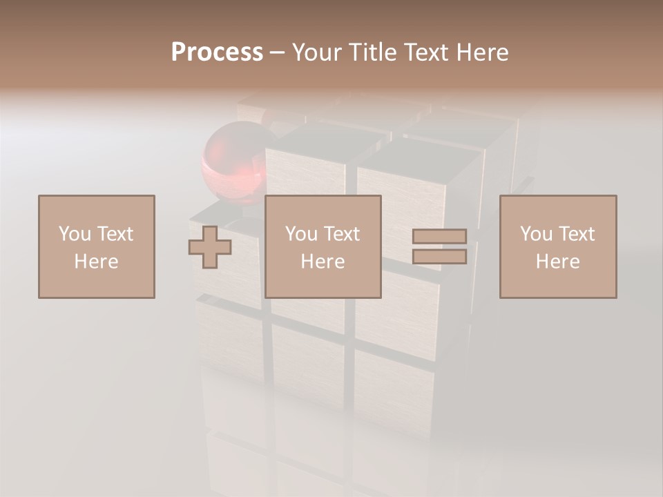 Puzzle Bauen Baustein PowerPoint Template