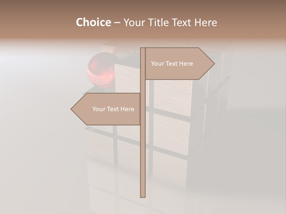 Puzzle Bauen Baustein PowerPoint Template