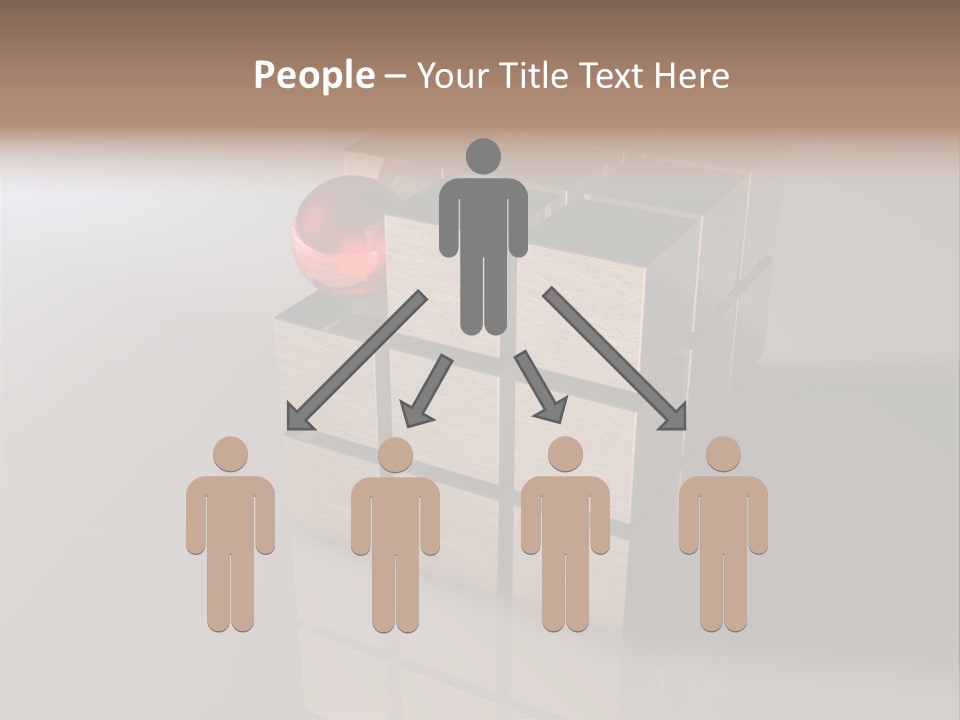 Puzzle Bauen Baustein PowerPoint Template