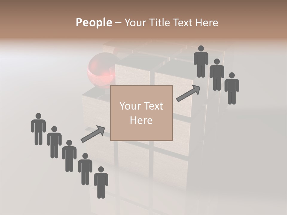 Puzzle Bauen Baustein PowerPoint Template