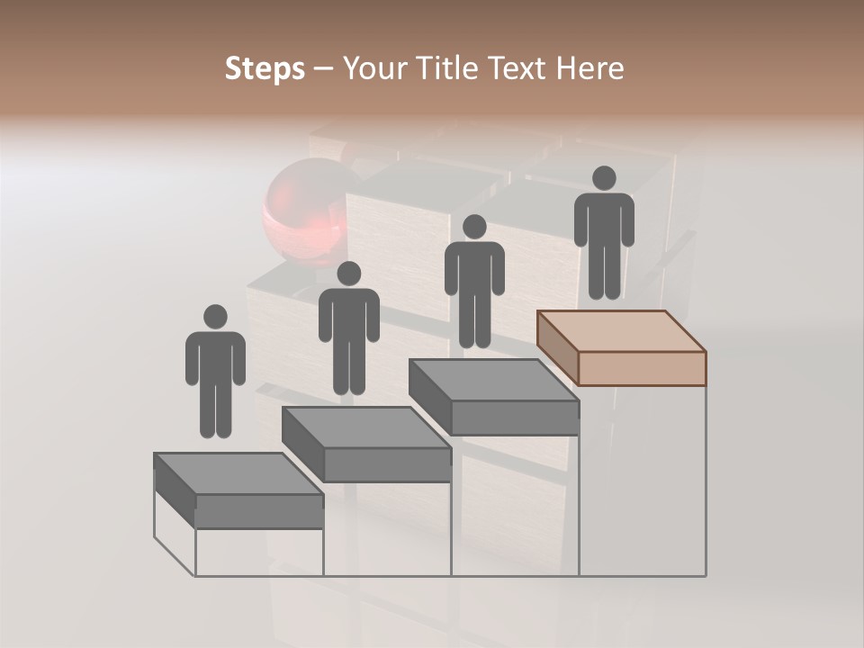 Puzzle Bauen Baustein PowerPoint Template