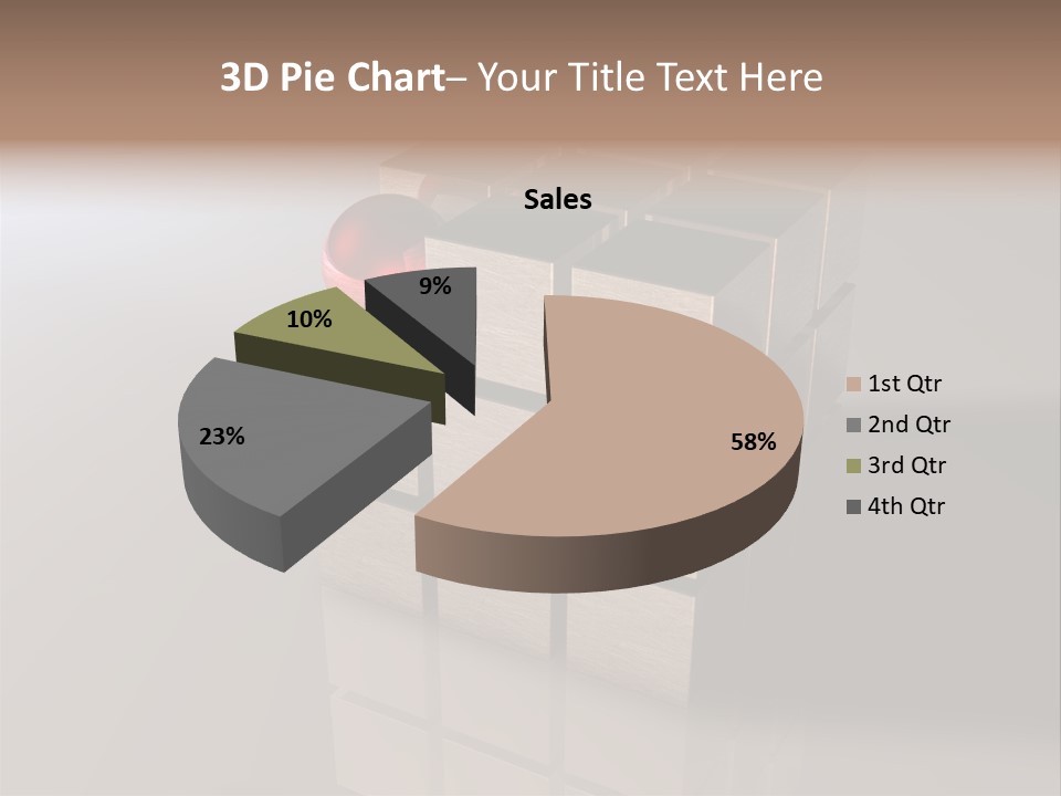 Puzzle Bauen Baustein PowerPoint Template