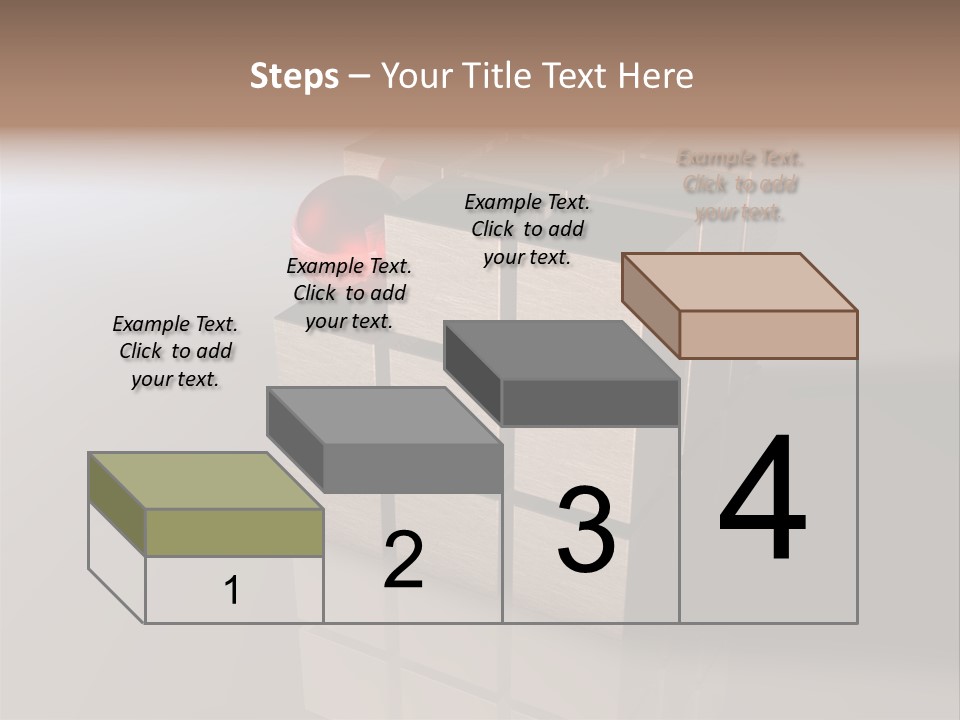 Puzzle Bauen Baustein PowerPoint Template