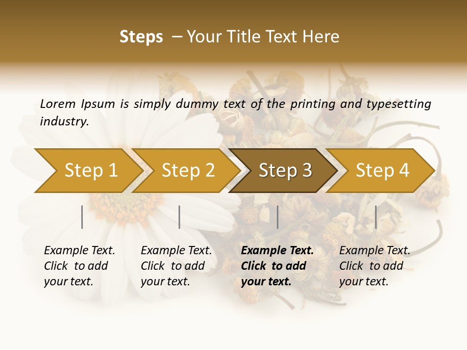 White Natural Nature PowerPoint Template