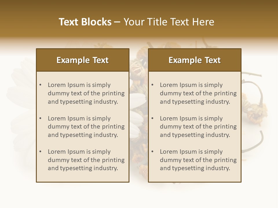 White Natural Nature PowerPoint Template