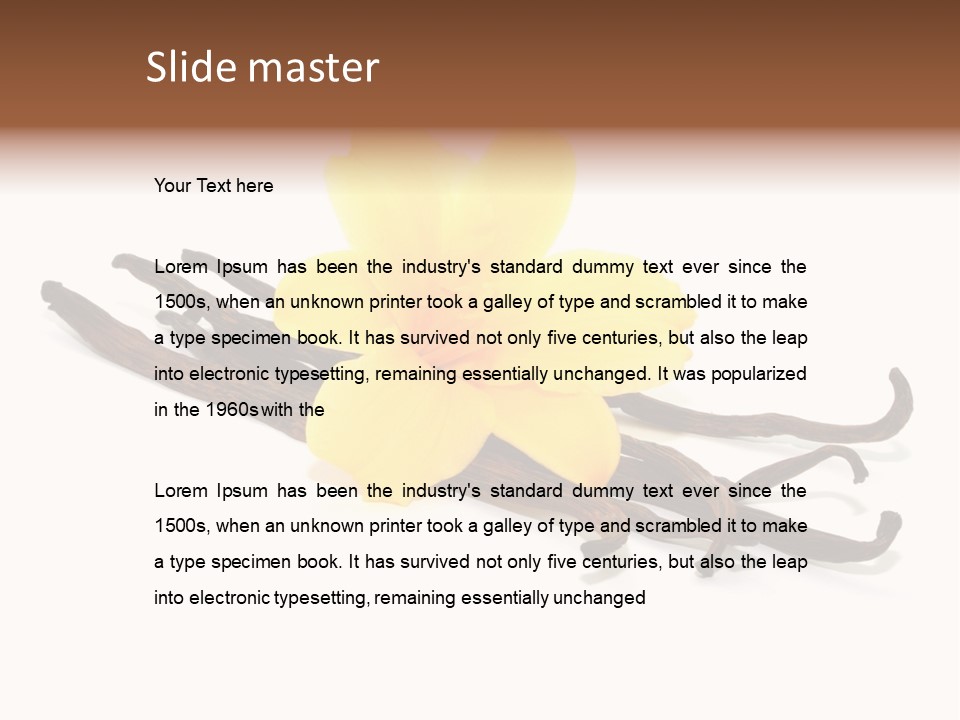 Weihnachten Vanillinzucker Gew PowerPoint Template