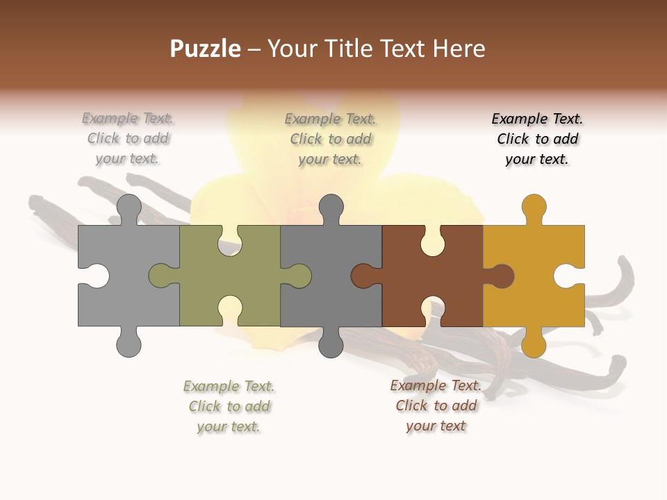 Weihnachten Vanillinzucker Gew PowerPoint Template