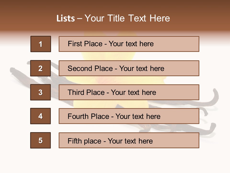 Weihnachten Vanillinzucker Gew PowerPoint Template