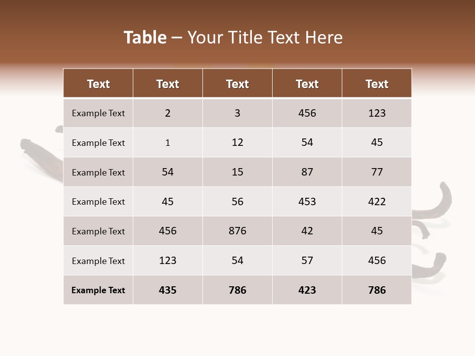 Weihnachten Vanillinzucker Gew PowerPoint Template