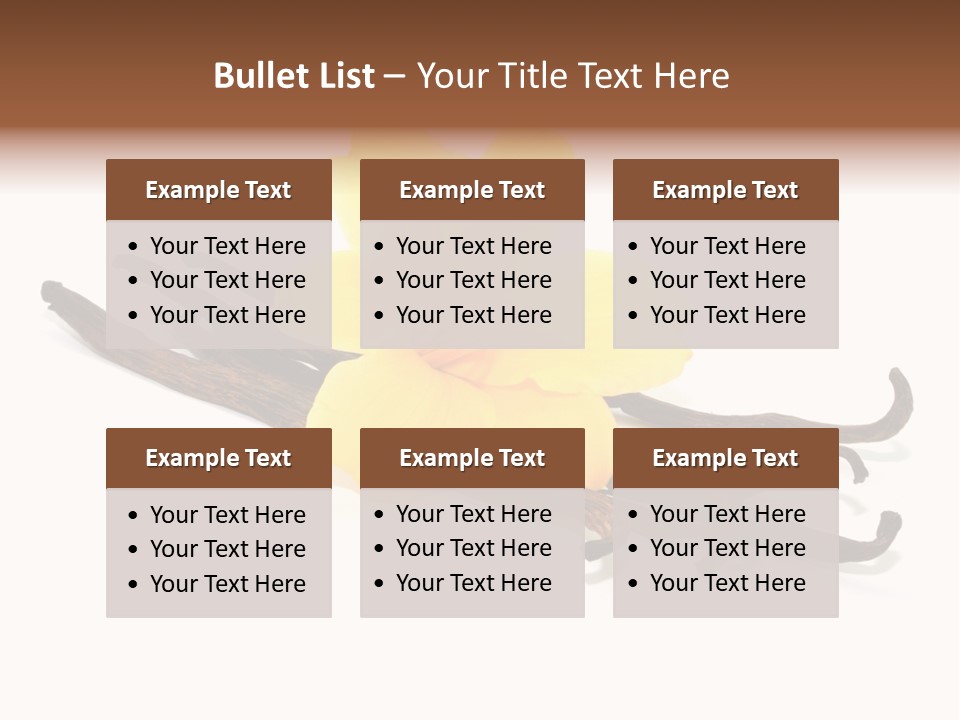 Weihnachten Vanillinzucker Gew PowerPoint Template