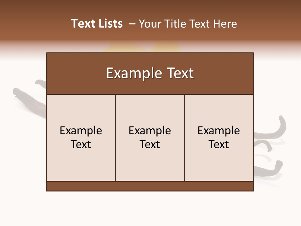 Weihnachten Vanillinzucker Gew PowerPoint Template