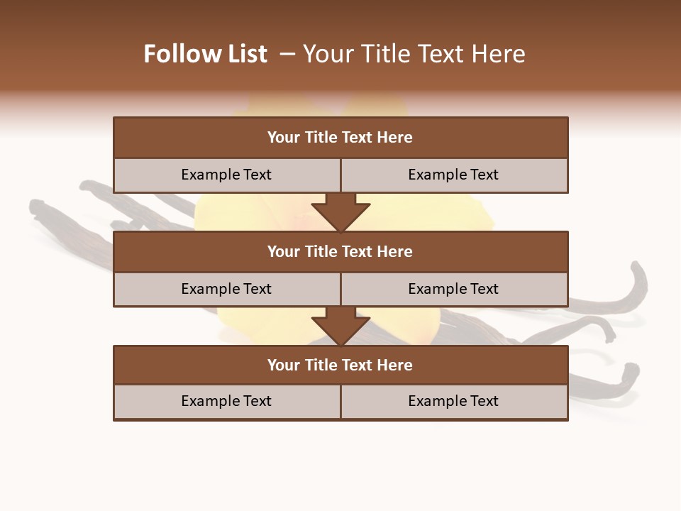 Weihnachten Vanillinzucker Gew PowerPoint Template