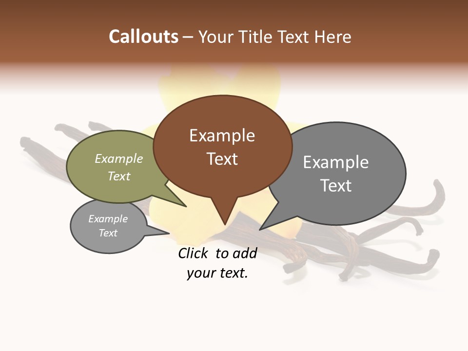 Weihnachten Vanillinzucker Gew PowerPoint Template