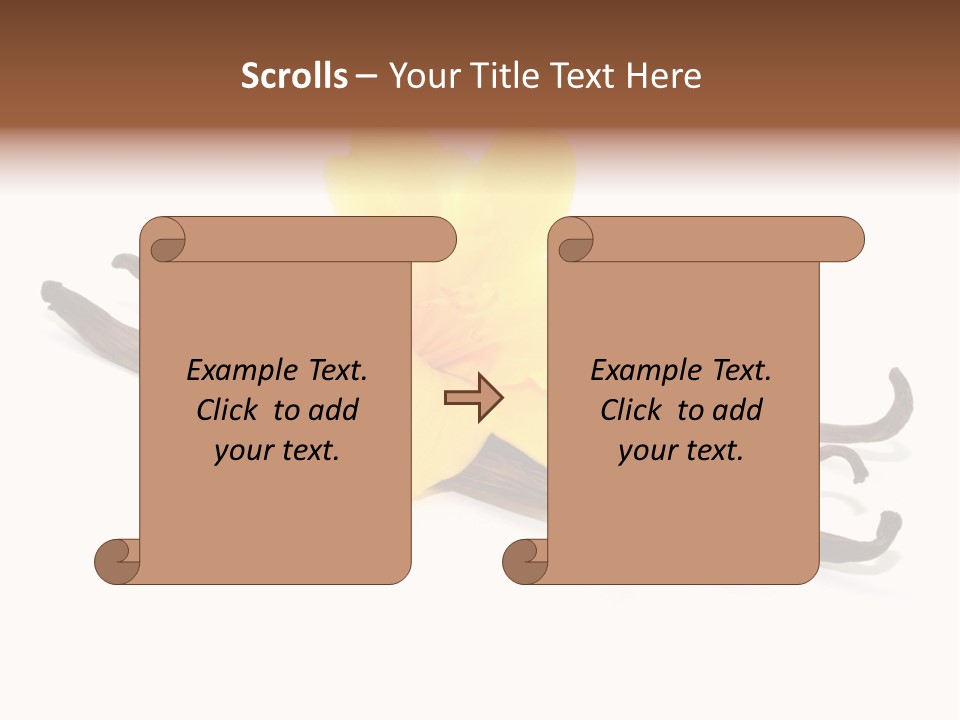 Weihnachten Vanillinzucker Gew PowerPoint Template