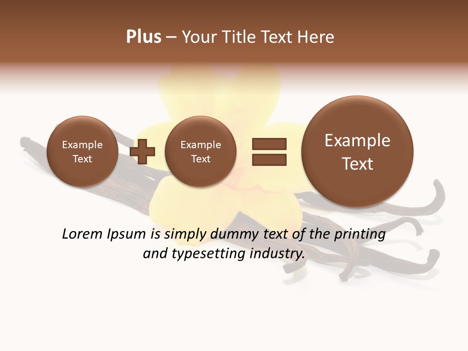 Weihnachten Vanillinzucker Gew PowerPoint Template
