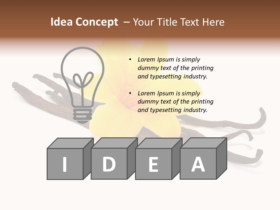 Weihnachten Vanillinzucker Gew PowerPoint Template