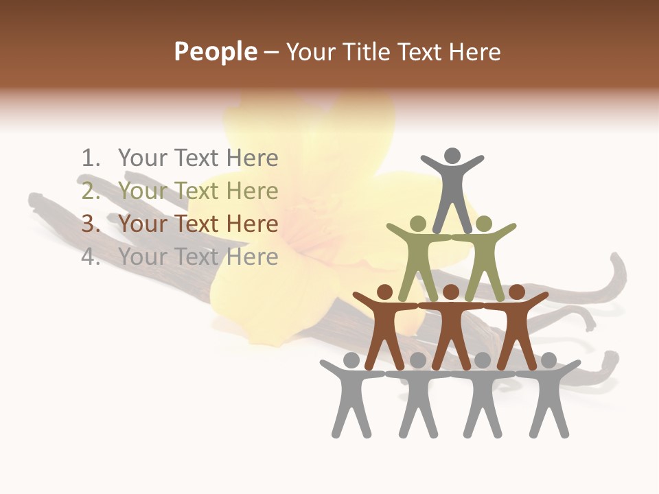 Weihnachten Vanillinzucker Gew PowerPoint Template