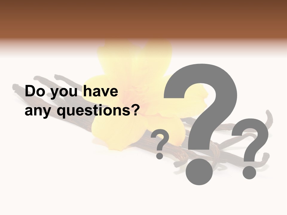 Weihnachten Vanillinzucker Gew PowerPoint Template