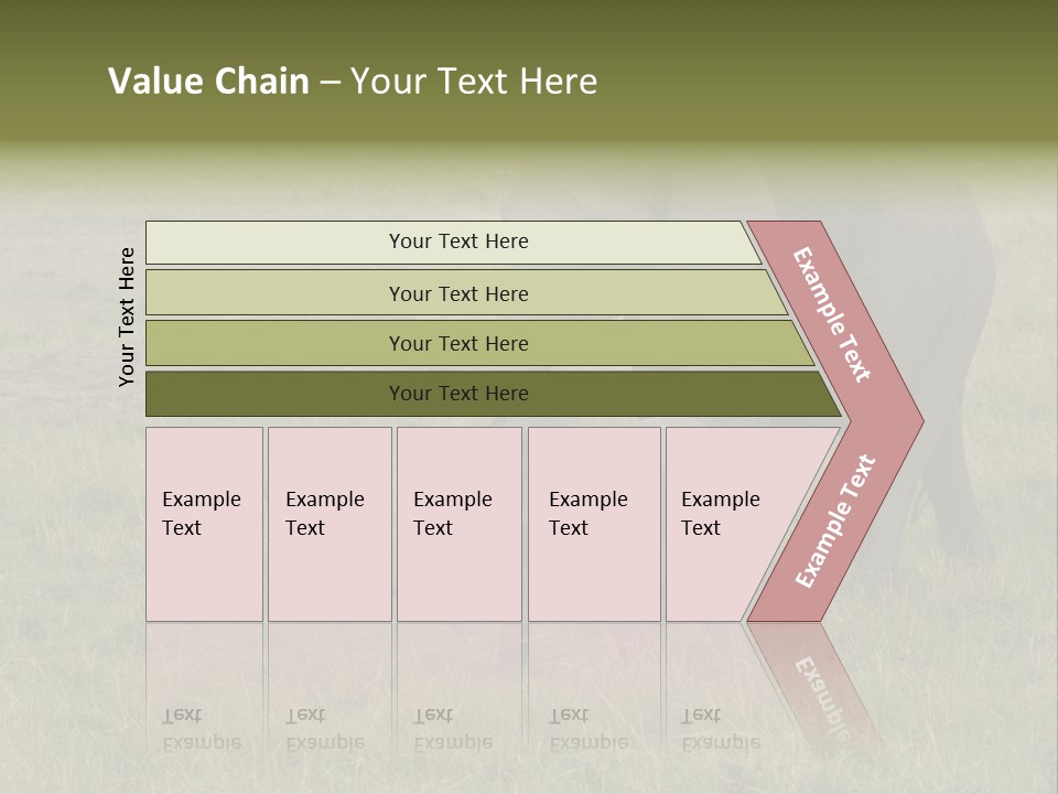 Grande Safari Elefante PowerPoint Template