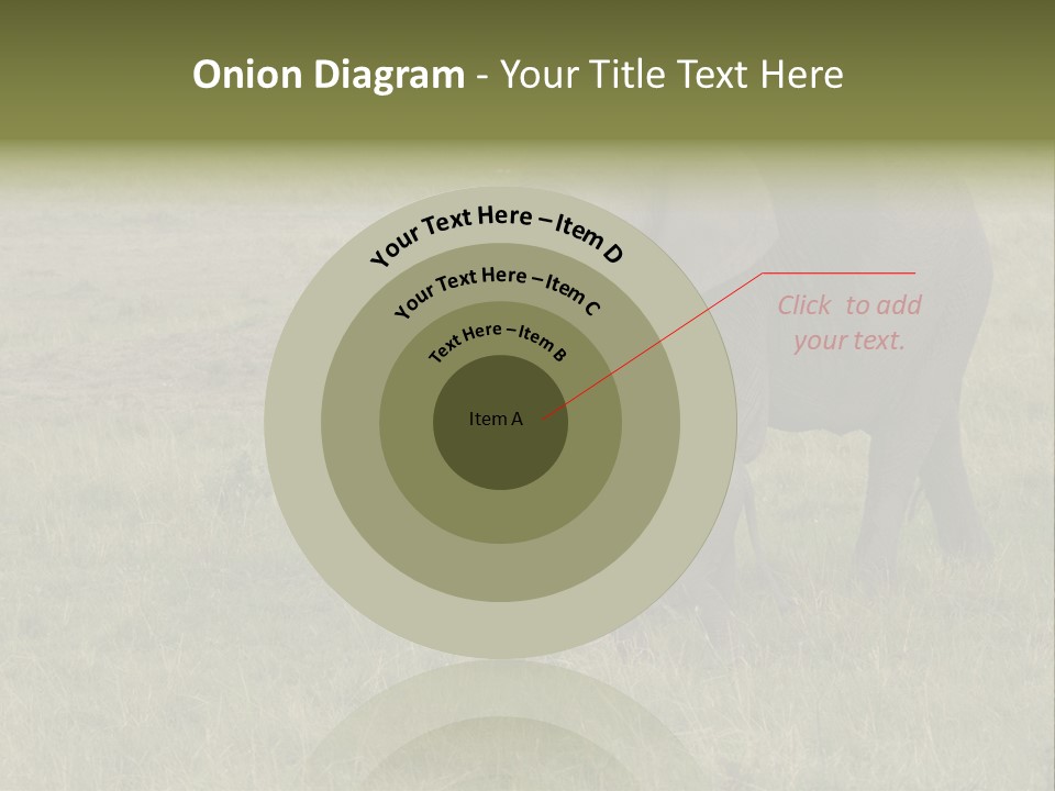 Grande Safari Elefante PowerPoint Template