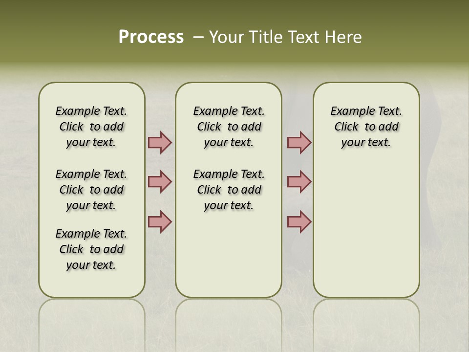 Grande Safari Elefante PowerPoint Template