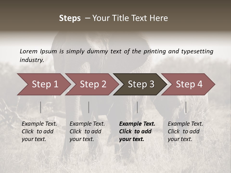 Mammifero Seppia Avorio PowerPoint Template