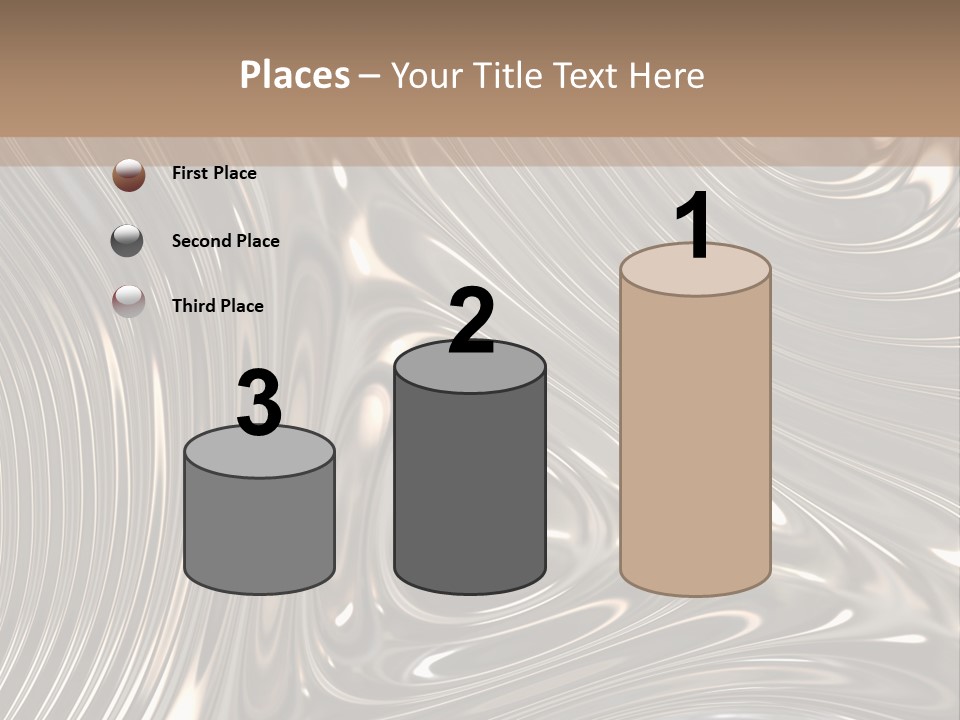 Shiny Metal Illustration PowerPoint Template