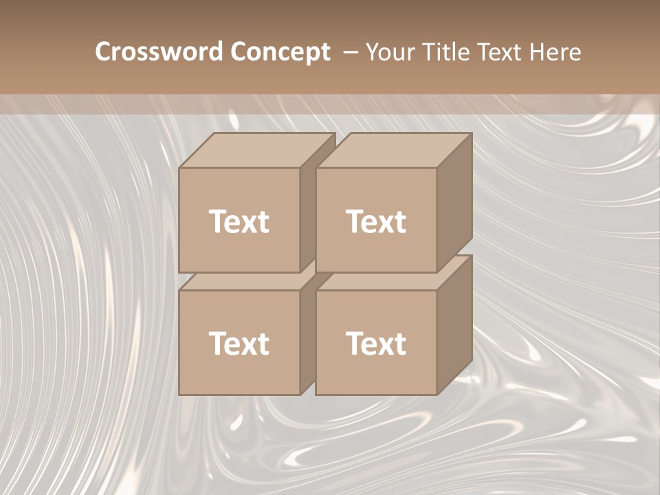 Shiny Metal Illustration PowerPoint Template