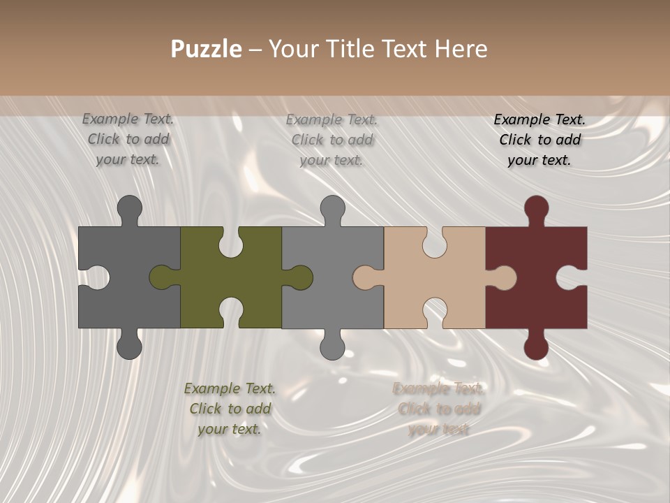 Shiny Metal Illustration PowerPoint Template