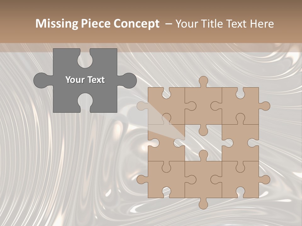 Shiny Metal Illustration PowerPoint Template