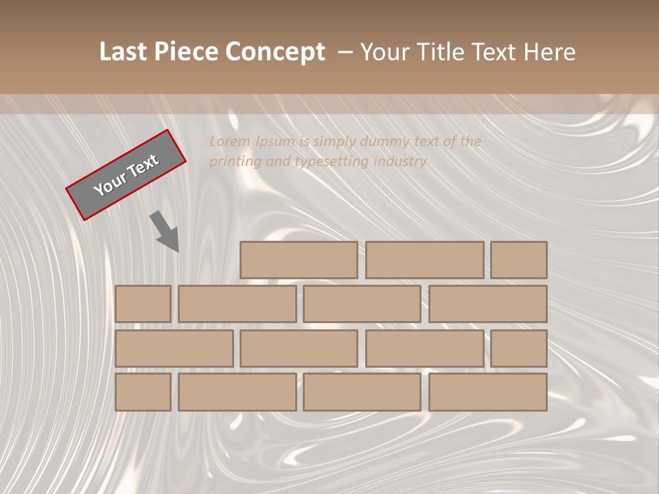 Shiny Metal Illustration PowerPoint Template