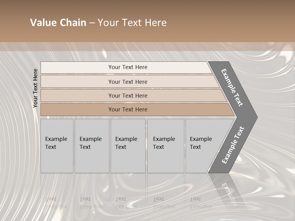 Shiny Metal Illustration PowerPoint Template