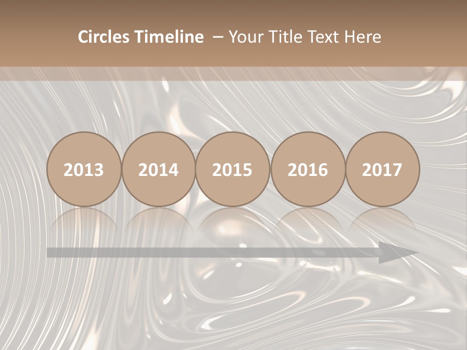 Shiny Metal Illustration PowerPoint Template