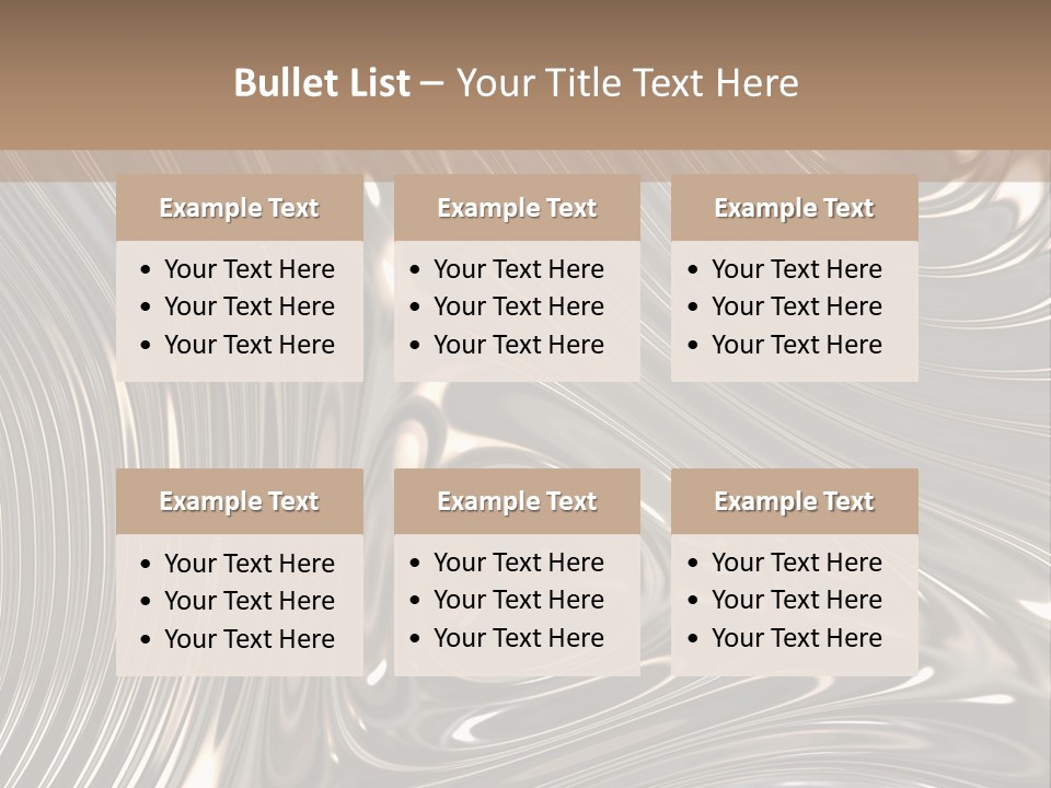 Shiny Metal Illustration PowerPoint Template