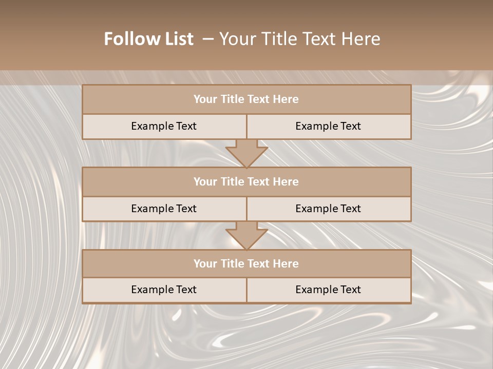Shiny Metal Illustration PowerPoint Template