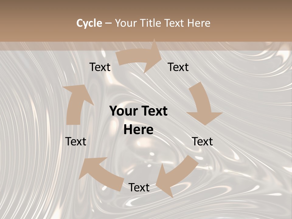 Shiny Metal Illustration PowerPoint Template