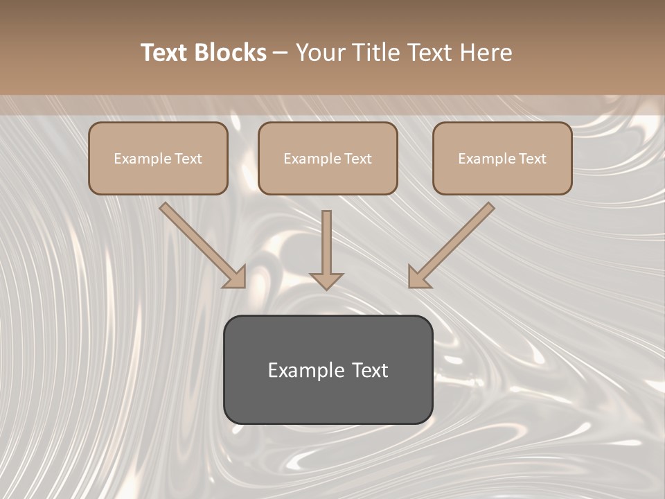 Shiny Metal Illustration PowerPoint Template