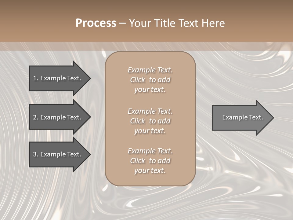 Shiny Metal Illustration PowerPoint Template