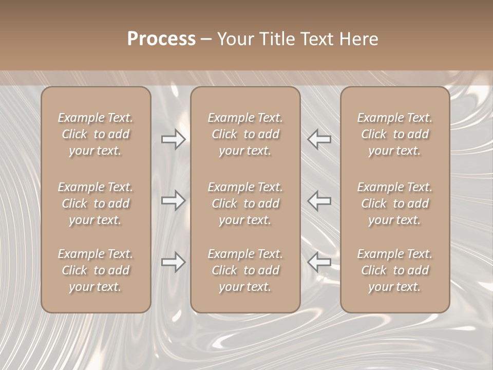 Shiny Metal Illustration PowerPoint Template