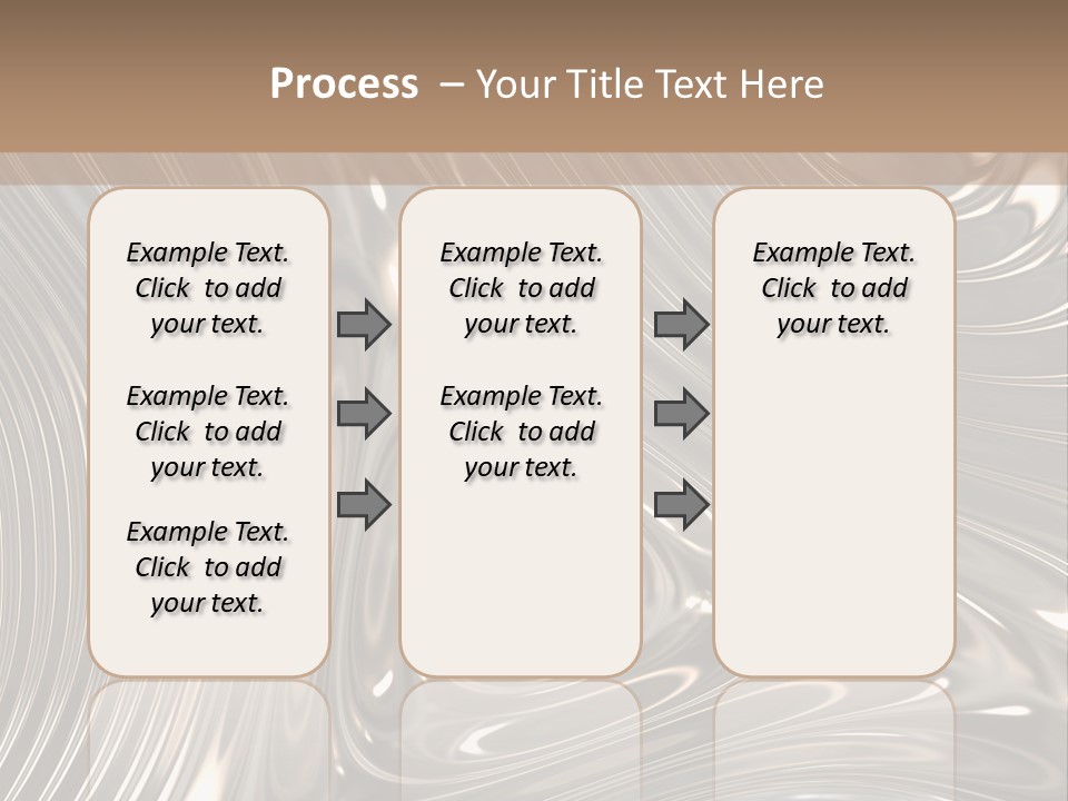 Shiny Metal Illustration PowerPoint Template