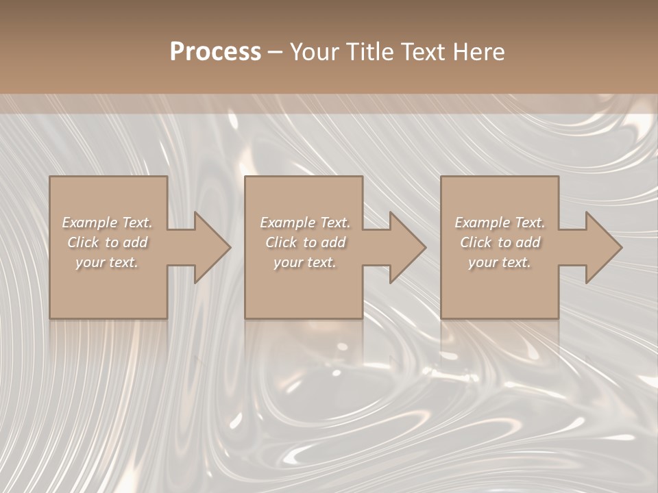 Shiny Metal Illustration PowerPoint Template