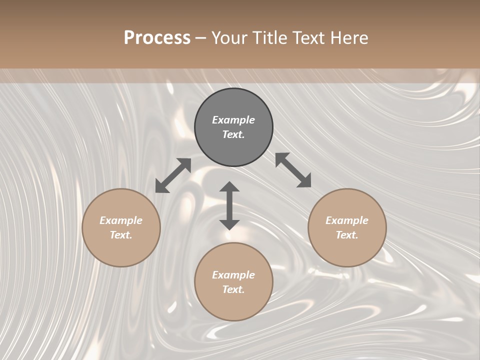 Shiny Metal Illustration PowerPoint Template