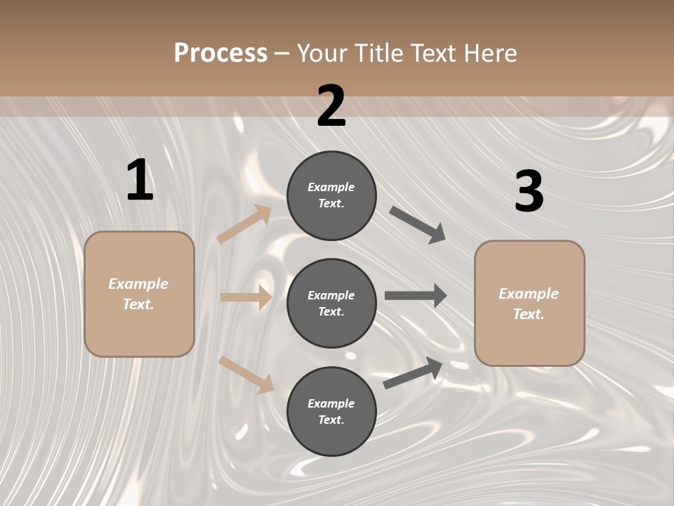 Shiny Metal Illustration PowerPoint Template