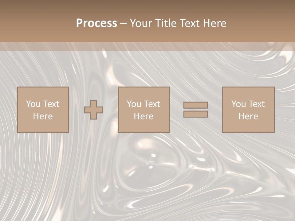 Shiny Metal Illustration PowerPoint Template