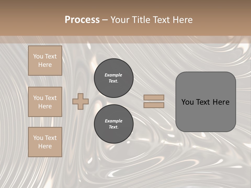 Shiny Metal Illustration PowerPoint Template