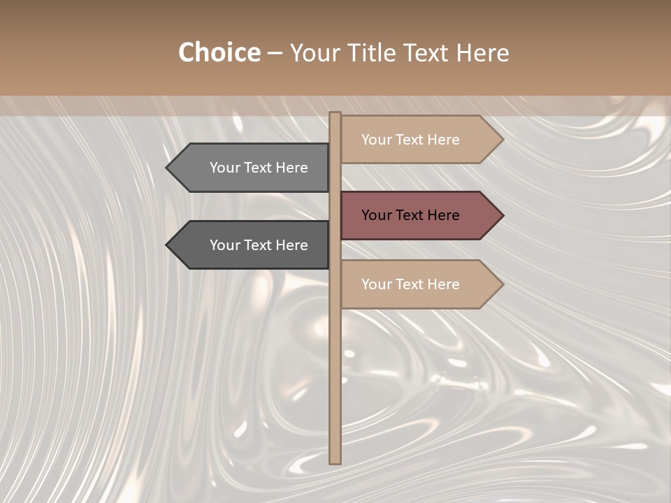 Shiny Metal Illustration PowerPoint Template