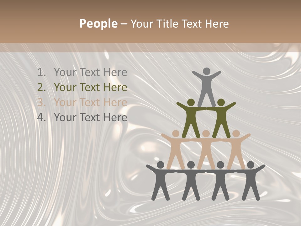 Shiny Metal Illustration PowerPoint Template