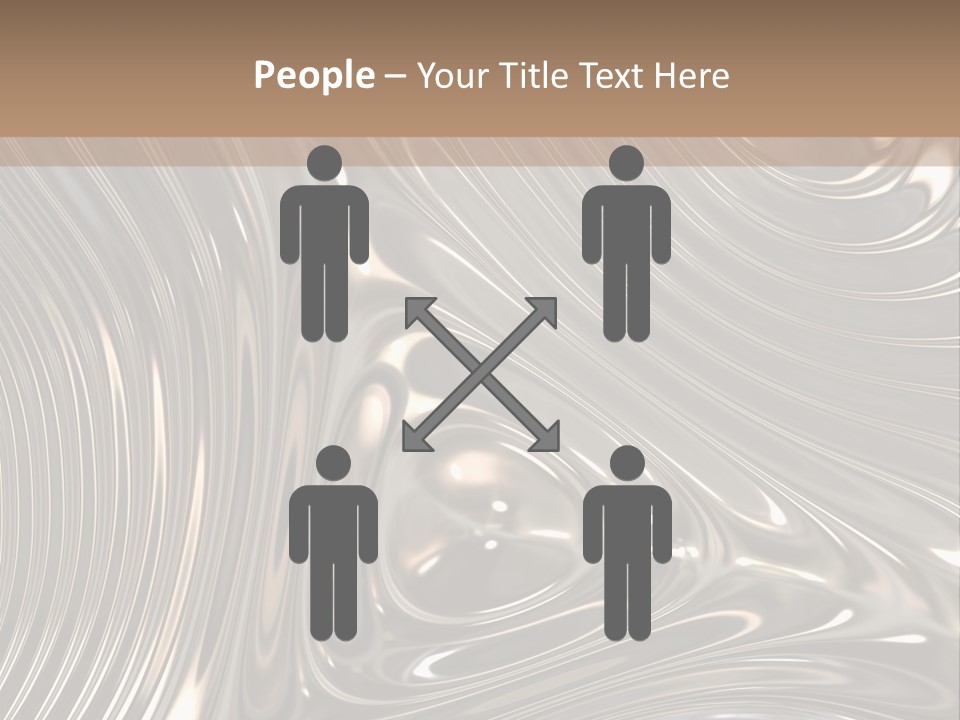 Shiny Metal Illustration PowerPoint Template